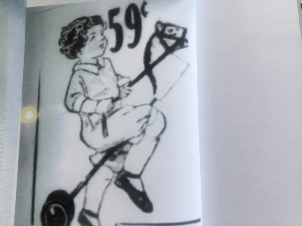 Ephemera and kid’s toys nostalgia